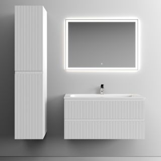 Подвесная тумба под раковину Sancos Snob T SNT100W 100см Bianco